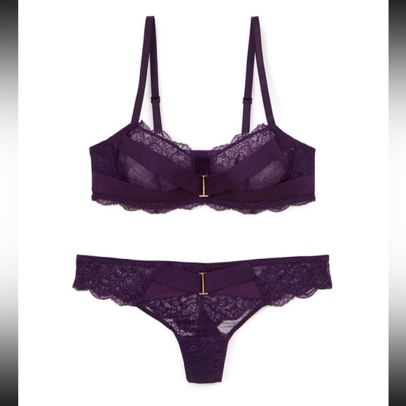 Adore Me Other - BNWOT 💫 Lacy Purple Bra 😍